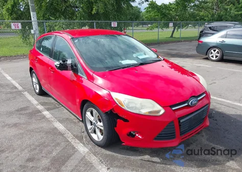 2013 Ford Focus Se z USA, uszkodzony, nr VIN 1FADP3K24DL338461